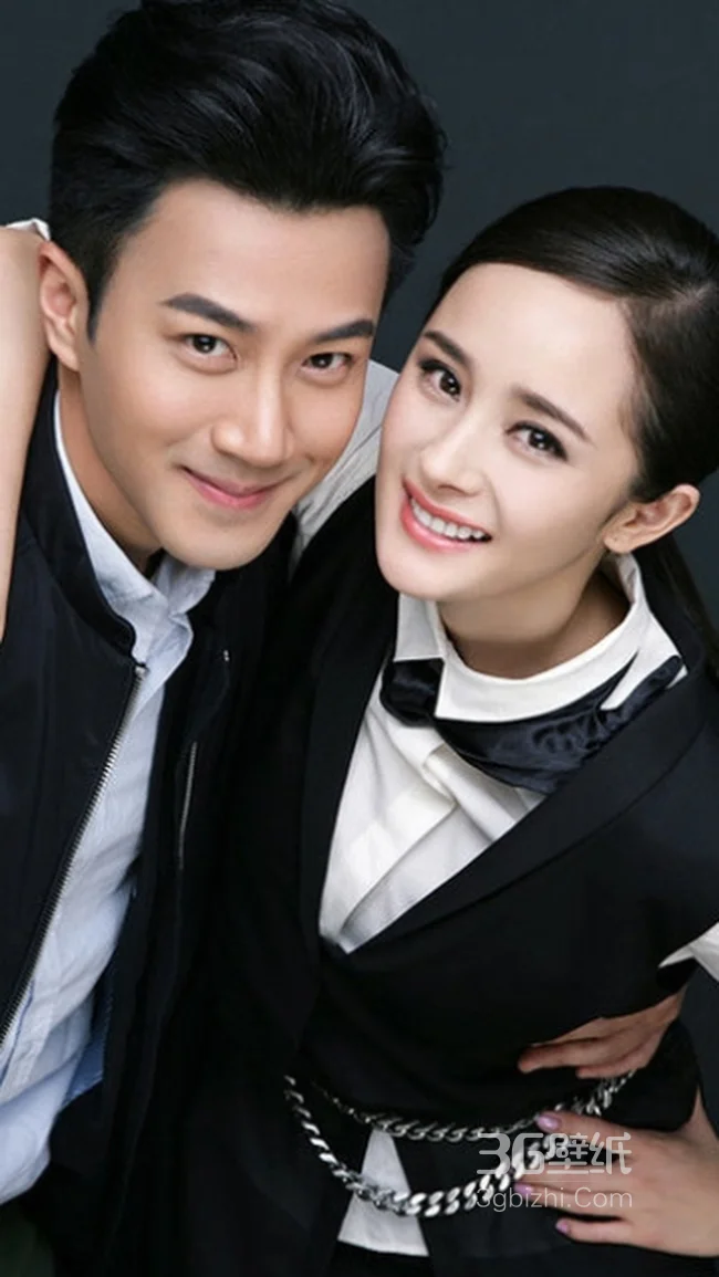 杨幂-刘恺威高清情侣写真手机桌面壁纸1