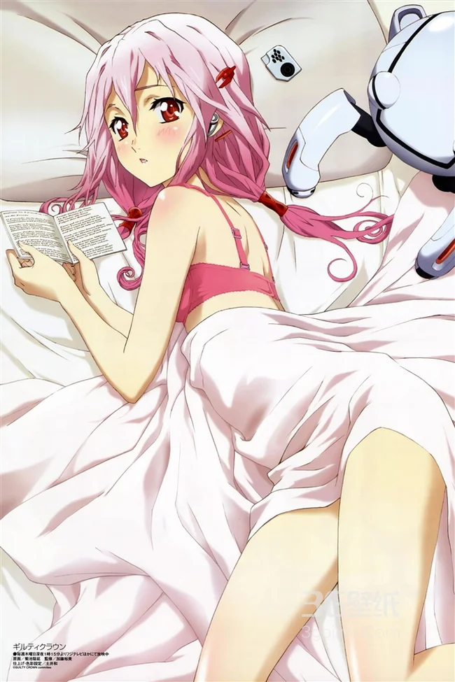 红色内衣性感动漫美女手机壁纸下载1