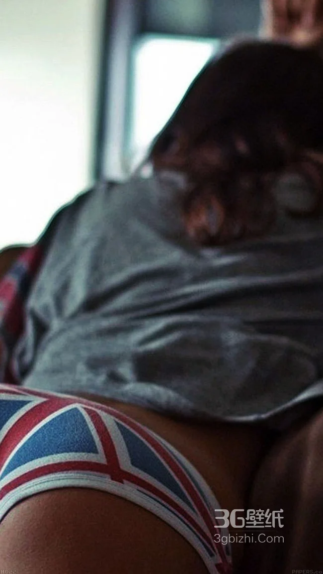穿着英国国旗图案内裤的妹子1
