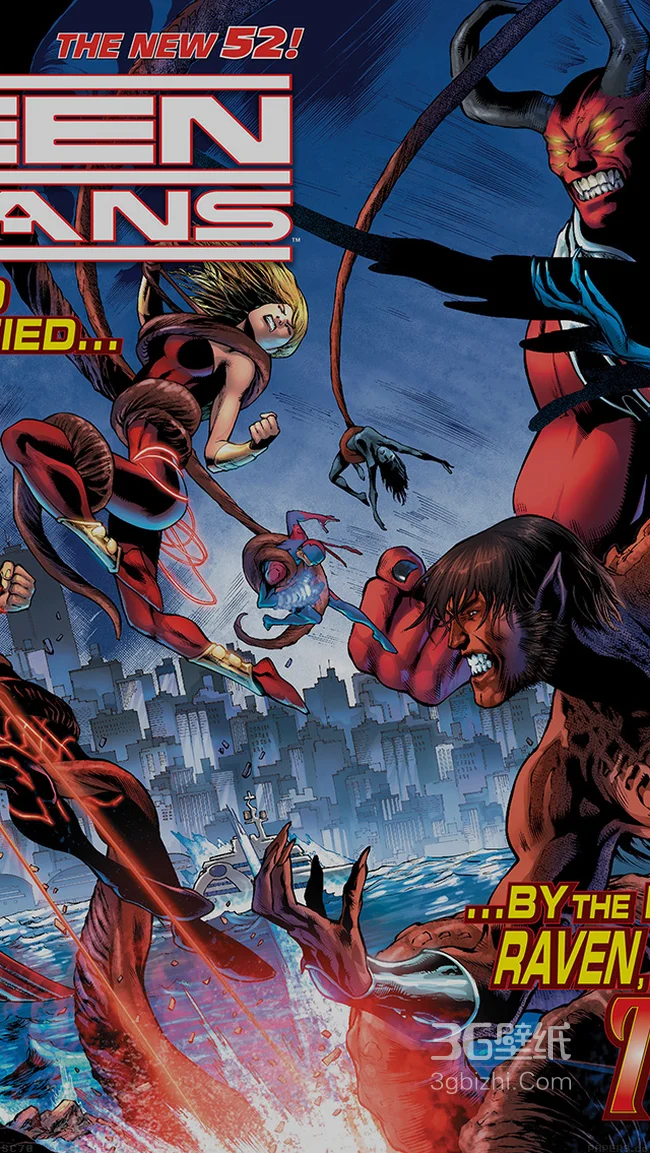 美国超级英雄动漫手机桌面1