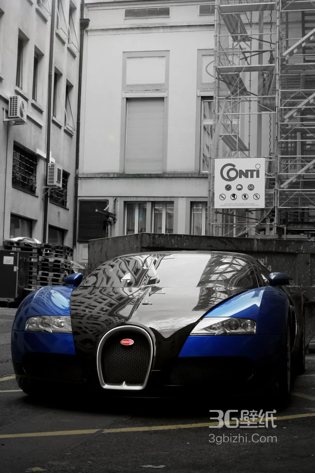世界级名车布加迪威航高清手机背景图片1