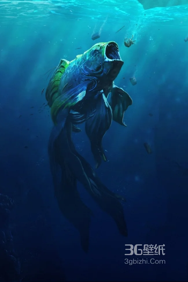 海底怪兽高清手机壁纸图片1