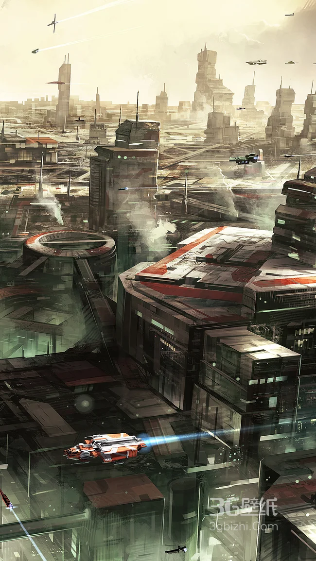 未来幻想的世界手机壁纸1