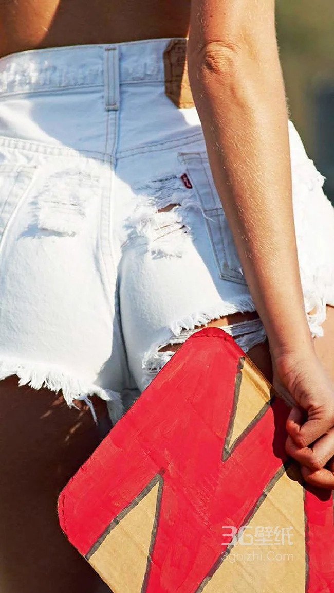 性感的翘臀高清IOS壁纸1