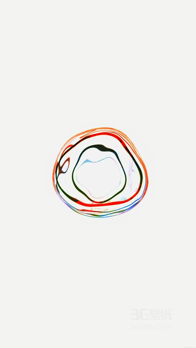 炫彩的水珠手机背景图片1