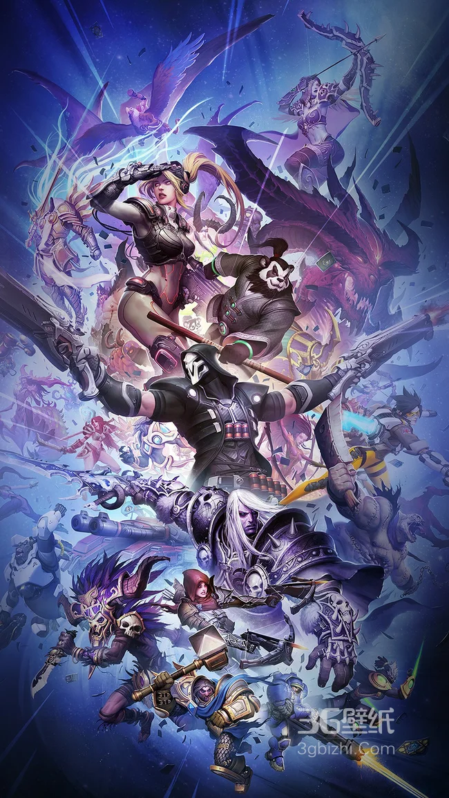 魔兽世界人物海报帅气壁纸图片1