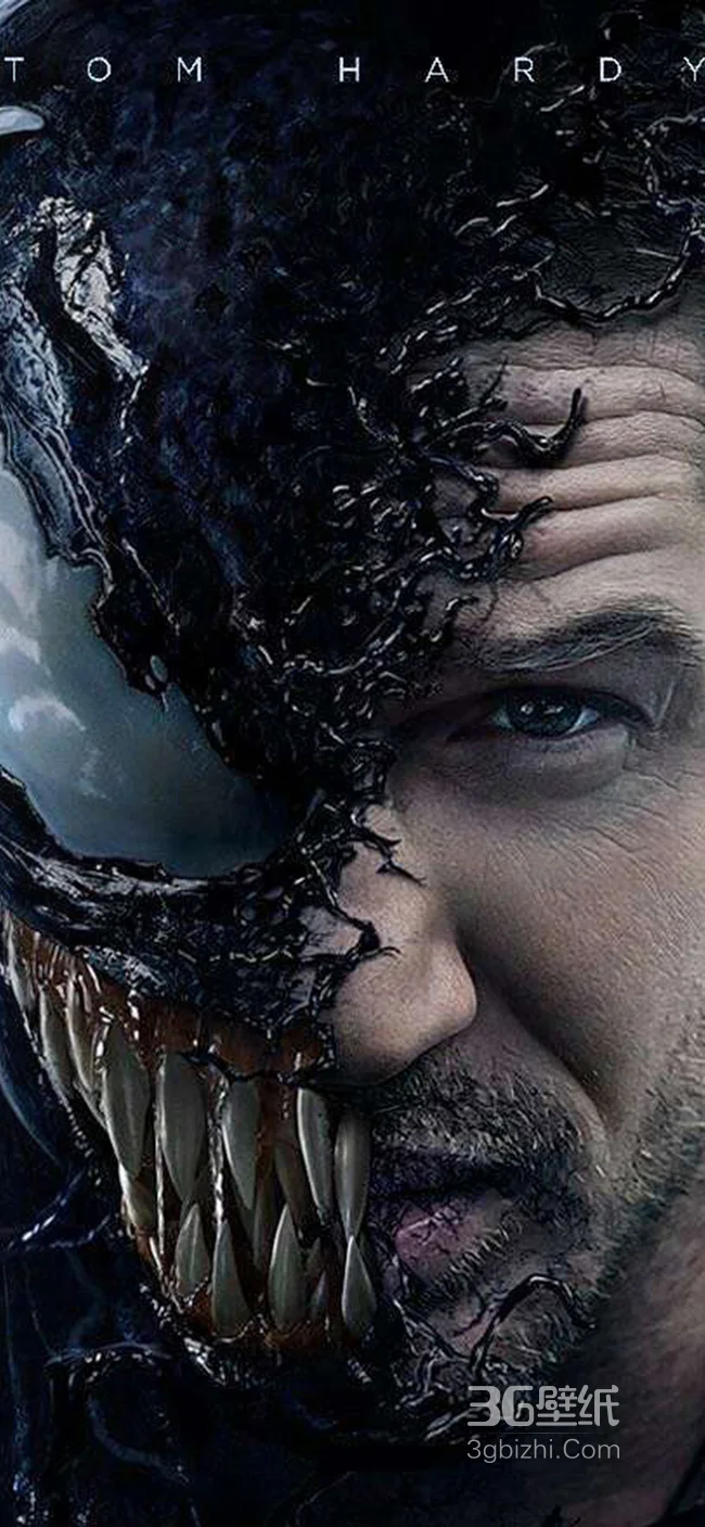 好莱坞巨制电影《毒液》主角封面手机壁纸1