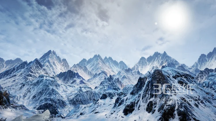 让人心旷神怡的雪景风景图片7