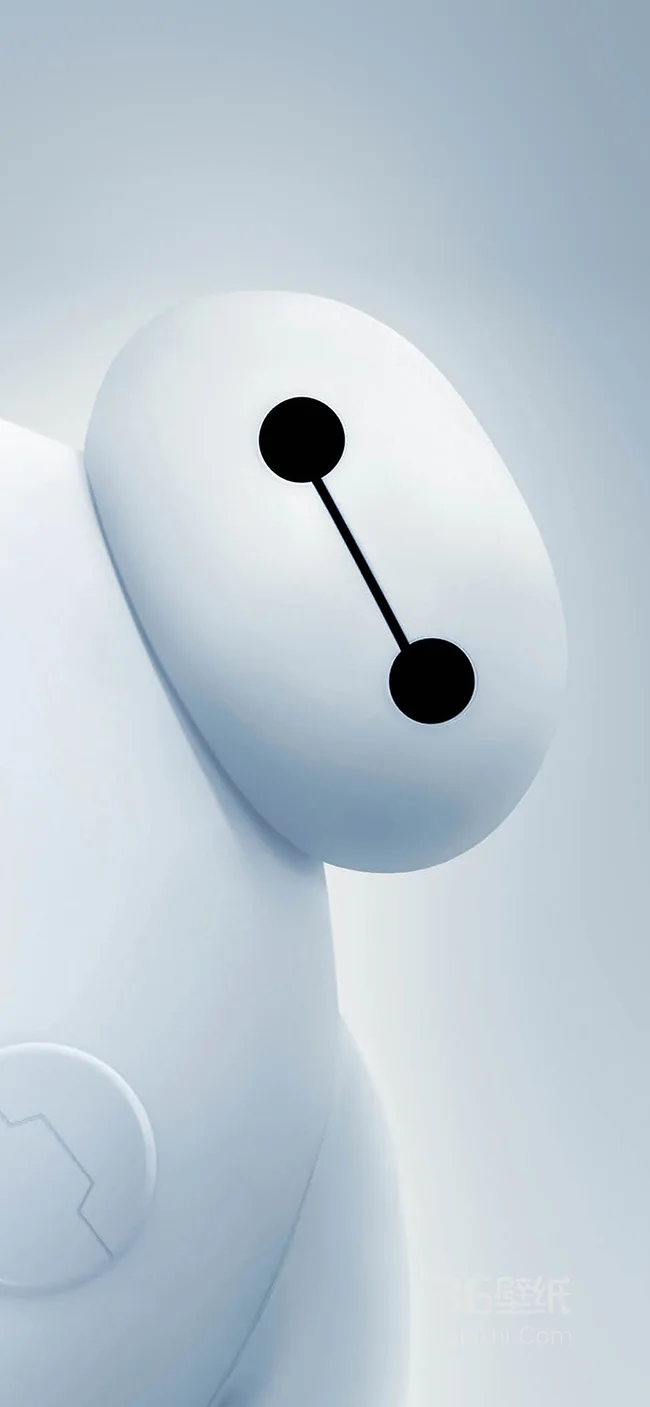 可爱的动漫人物《大白》手机背景图片1