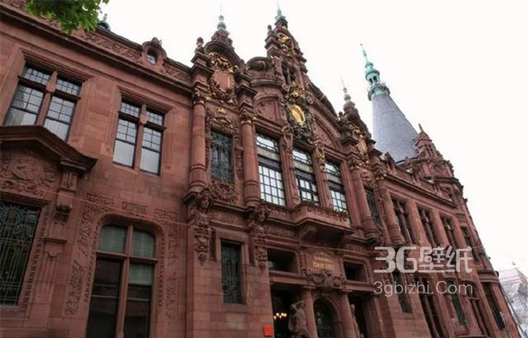 最美小镇之一海德堡不同的色彩和格局图片3