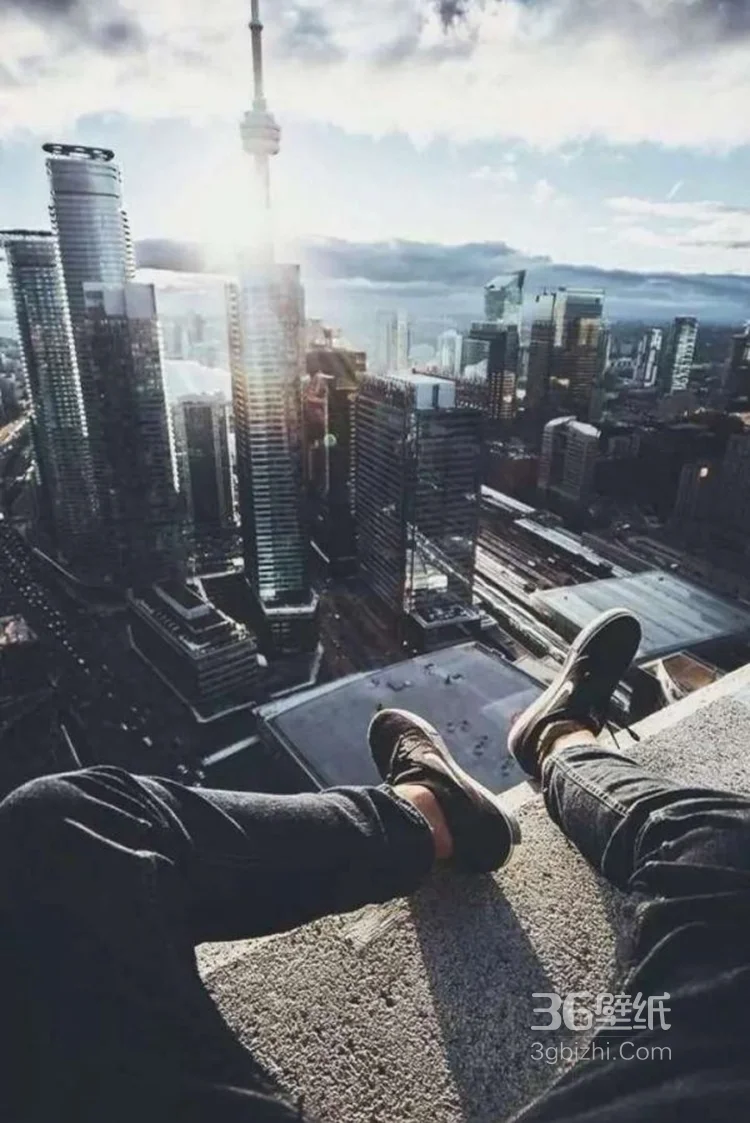 欧美风格图片，欧美城市中的人物和建筑相融图片5