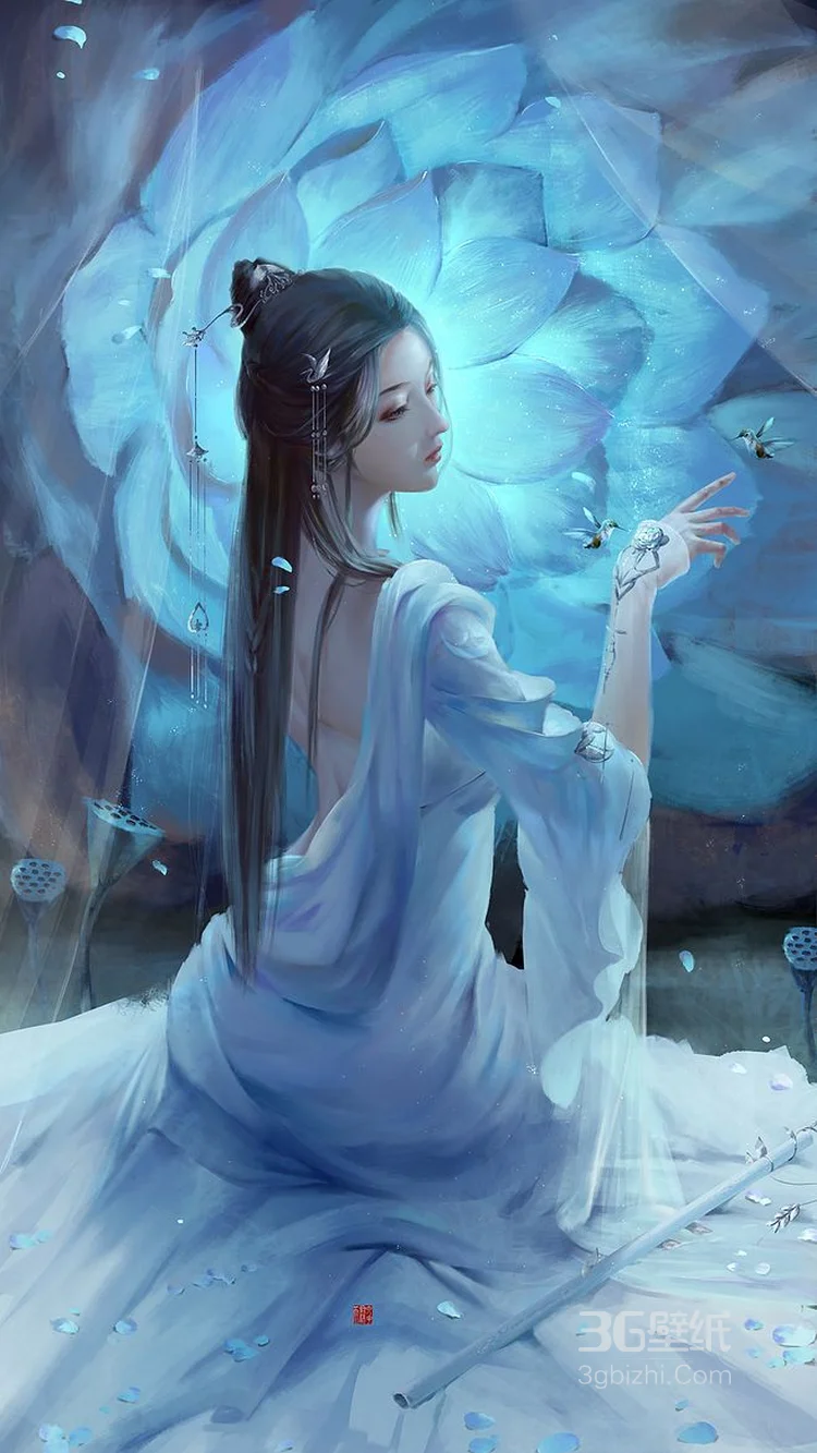 最美的动漫图片，唯美动漫一张男的，一张女的2