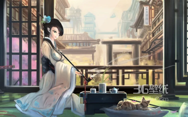 日系风格可爱帅气的动漫少女套图2