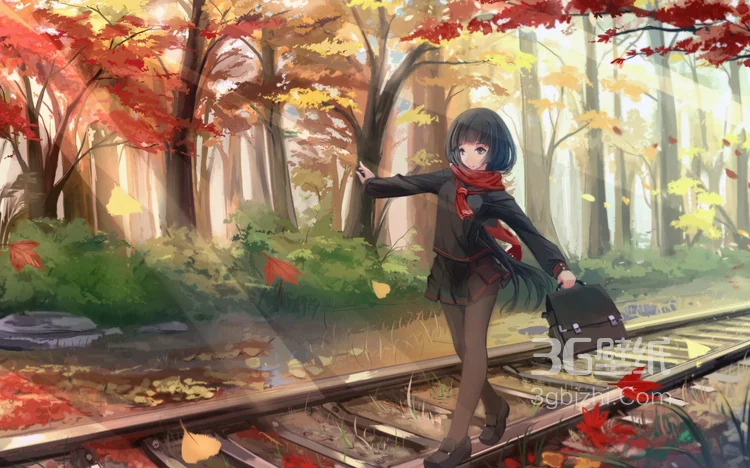 日系风格可爱帅气的动漫少女套图1