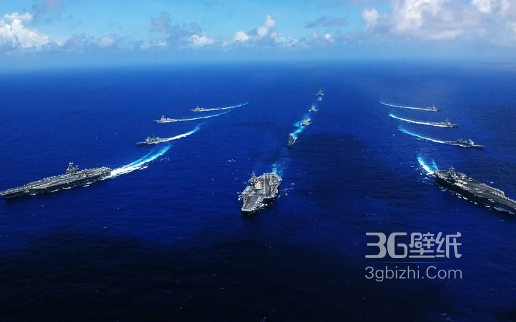 航母，航空母舰战斗群霸气图片合集4