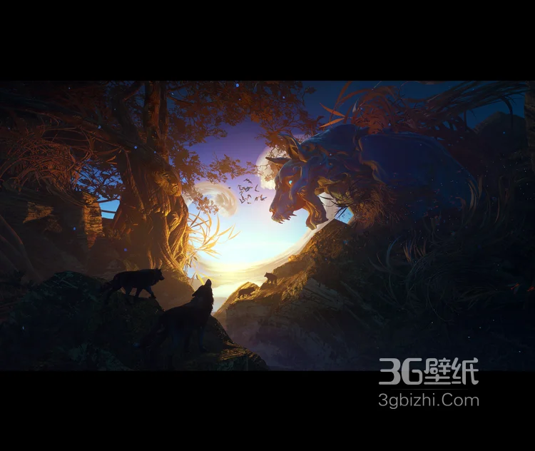 各类很有创意的狼的图片合集9