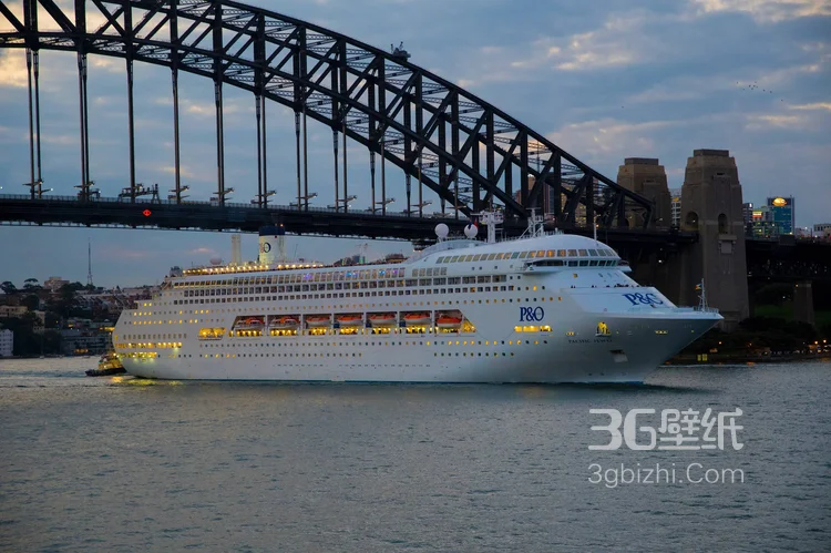 海上的豪华游轮，一起出海吧！2