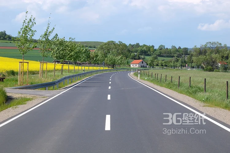 一路向北一路风景美不胜收，高清公路图片4