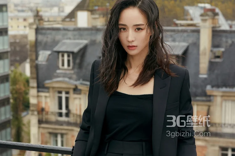 张钧甯干练性感，攻气十足黑色西服写真图片6