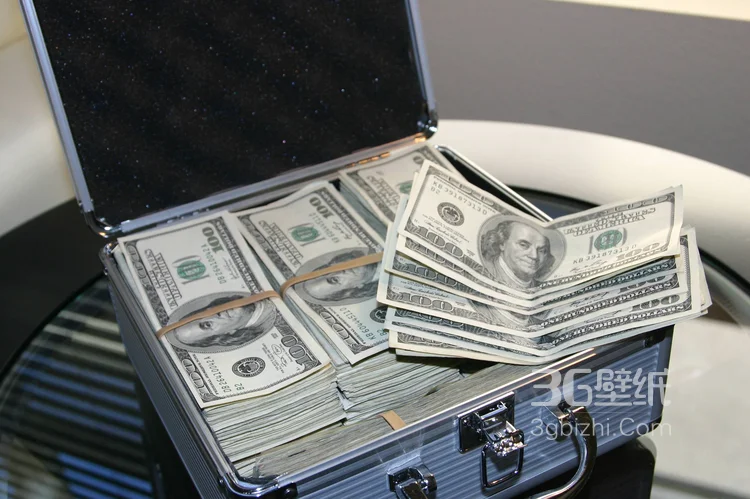 整箱的美元纸币高清素材图片5