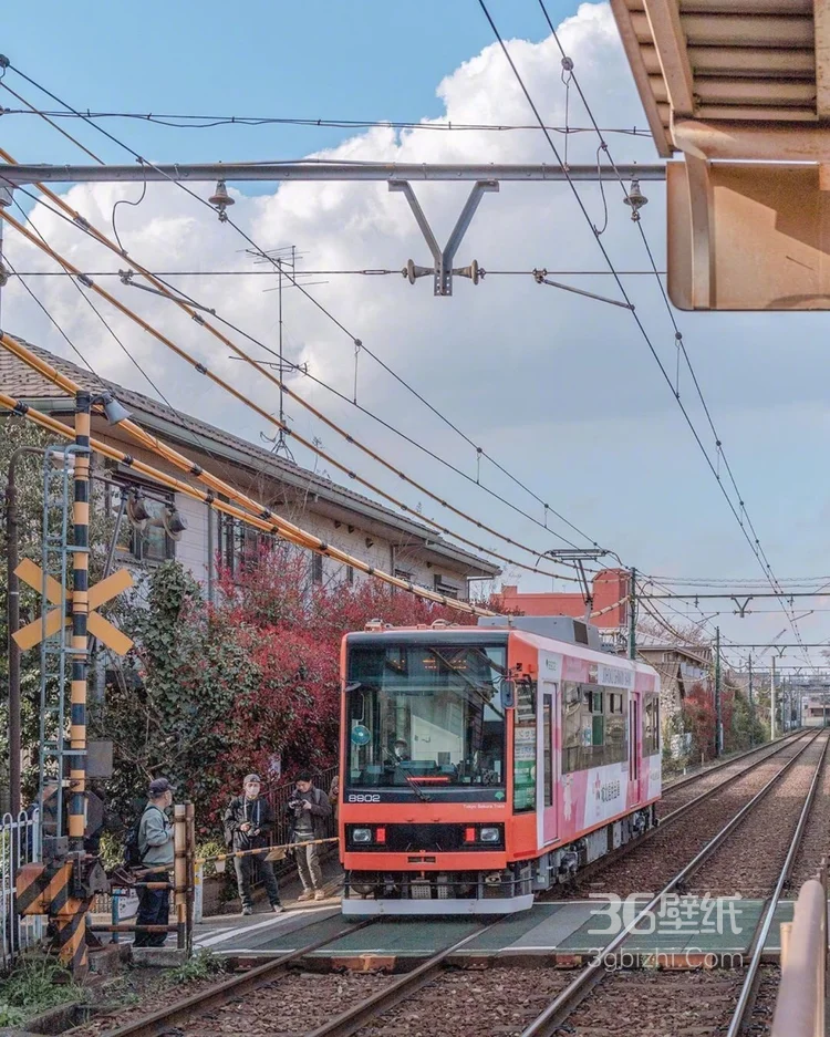 海边小清新小镇的有轨电缆车7