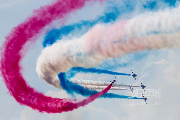 航展上各类帅气的鹞式教练机等表演的图片15