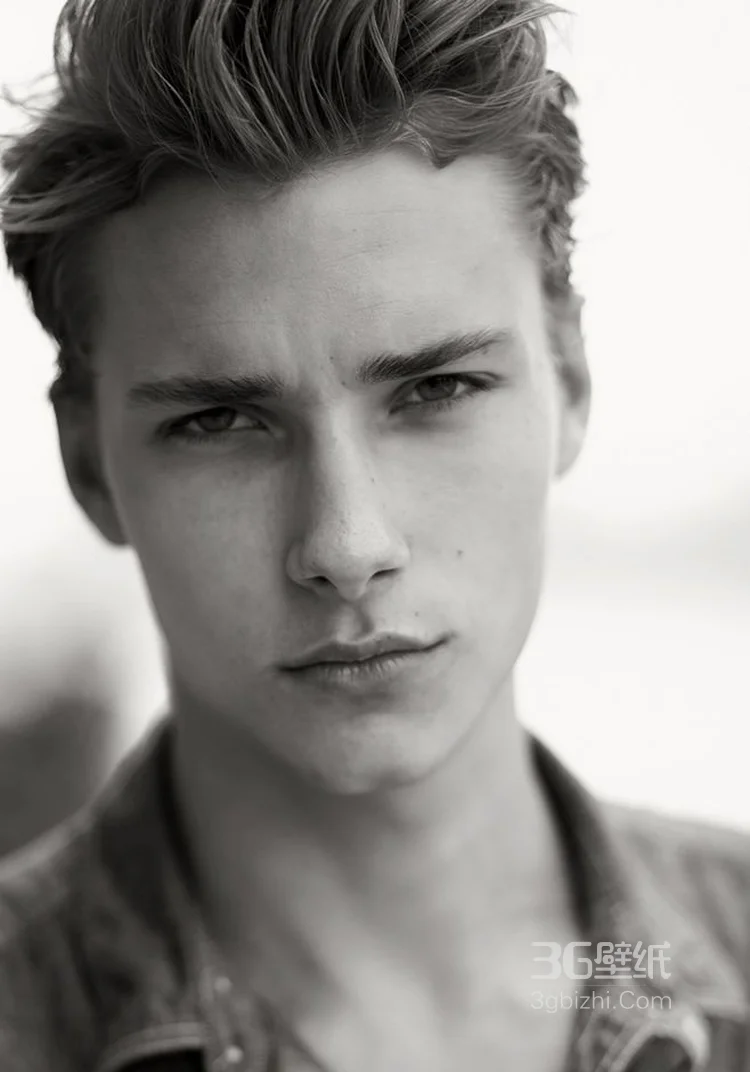 欧美帅哥精美好看高清帅气黑白图片6