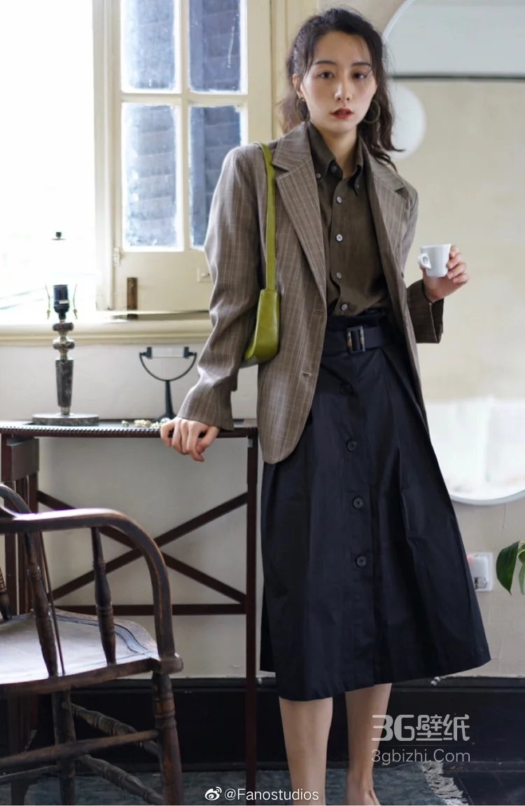 街头时尚女士的穿衣搭配9