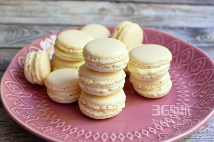 美味甜品马卡龙高清素材2