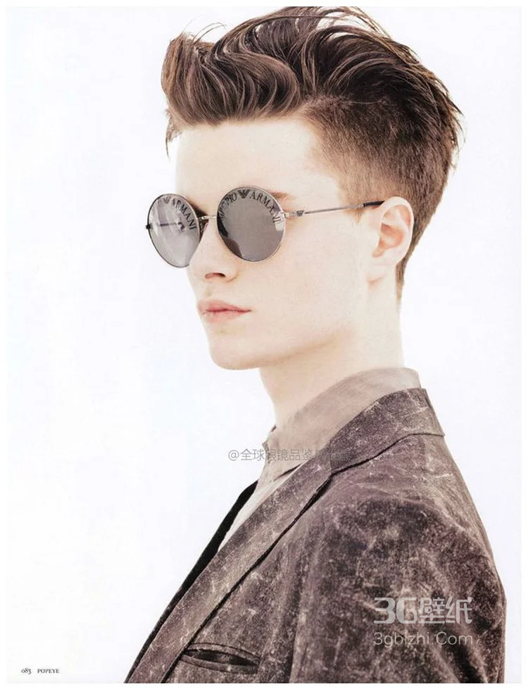 欧美帅哥精美好看高清帅气黑白图片5