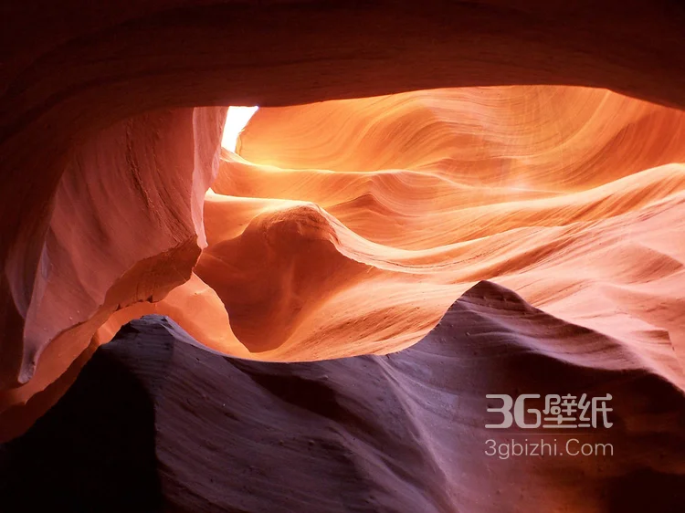 奇幻自然峡谷美国亚利桑纳州羚羊峡谷高清图片10