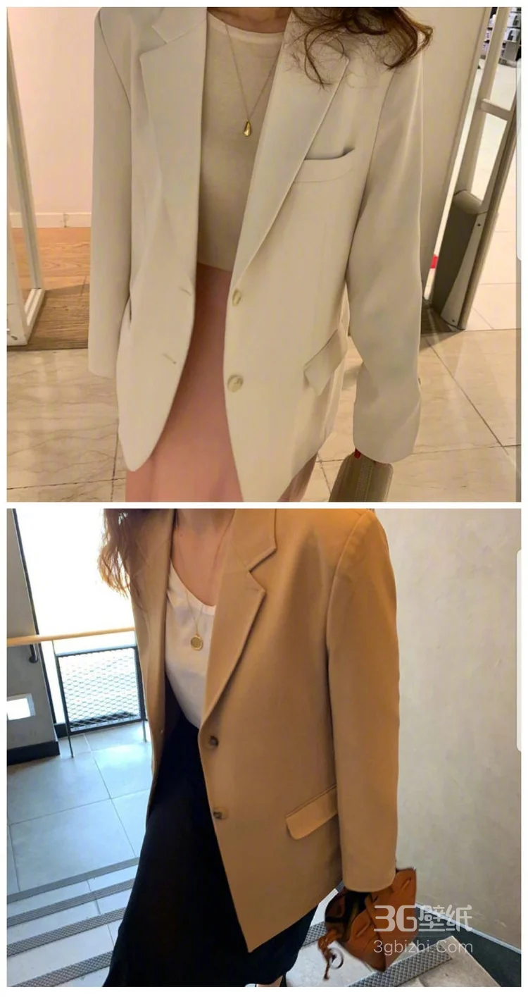 秋季女生小西服如何搭配大全5