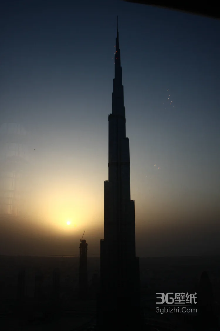 土豪国家迪拜地标建筑哈利法塔图片3