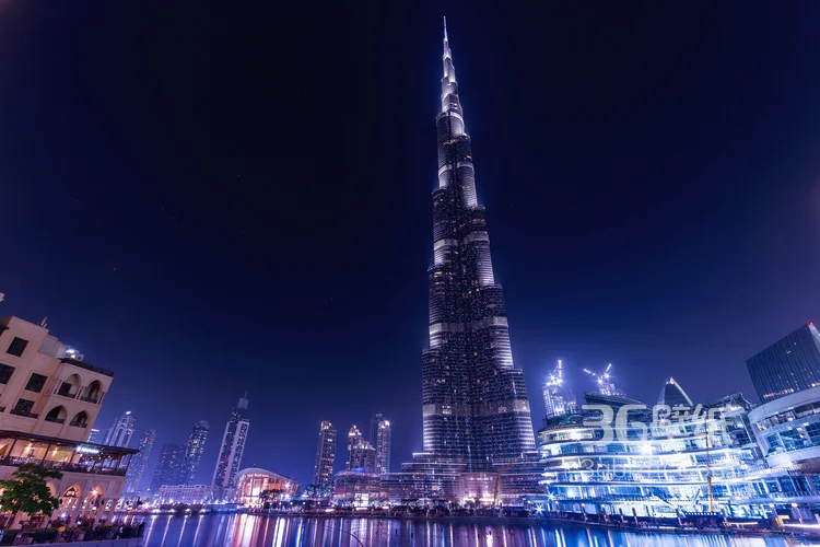 土豪国家迪拜地标建筑哈利法塔图片8