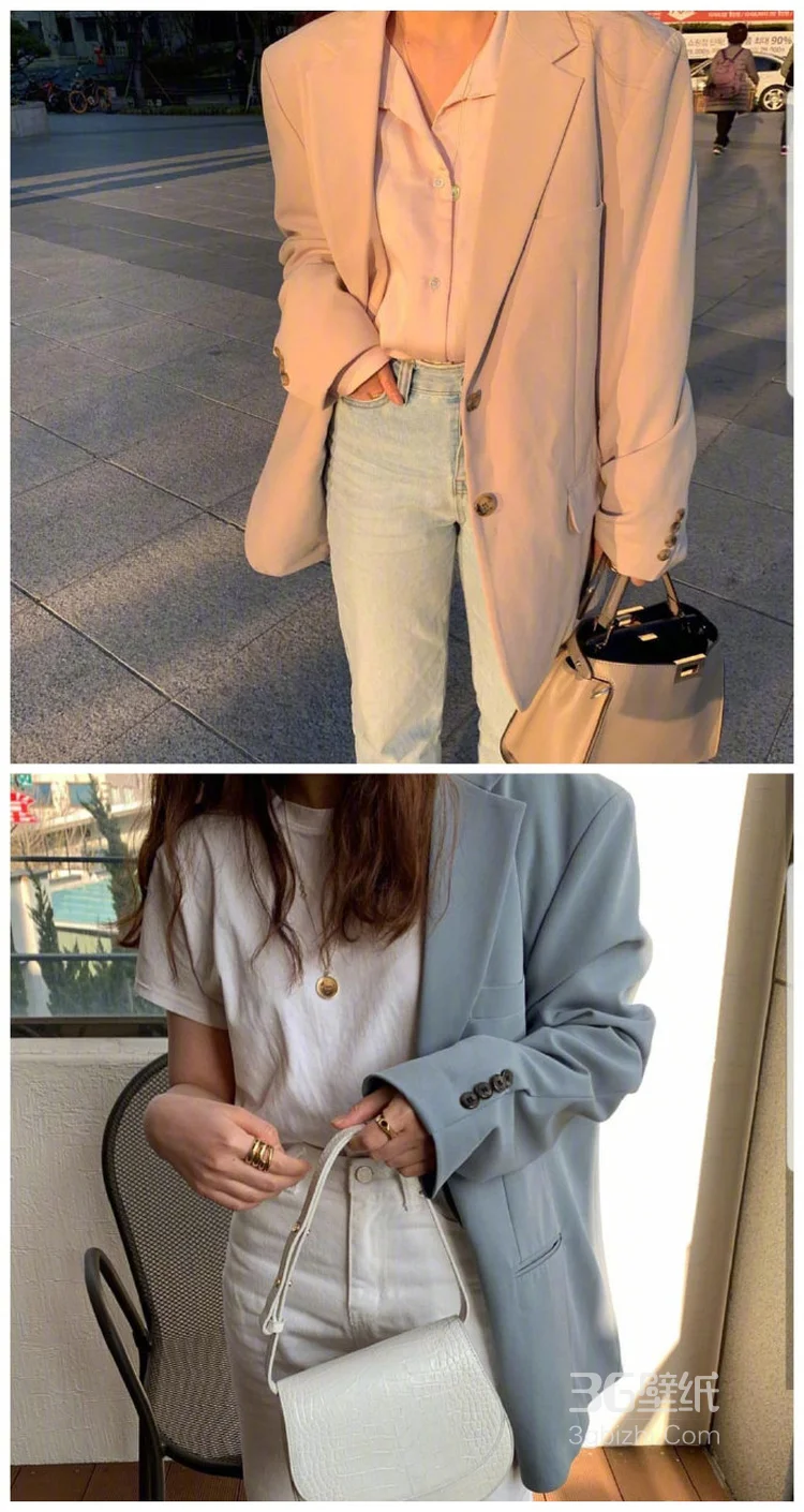 秋季女生小西服如何搭配大全3