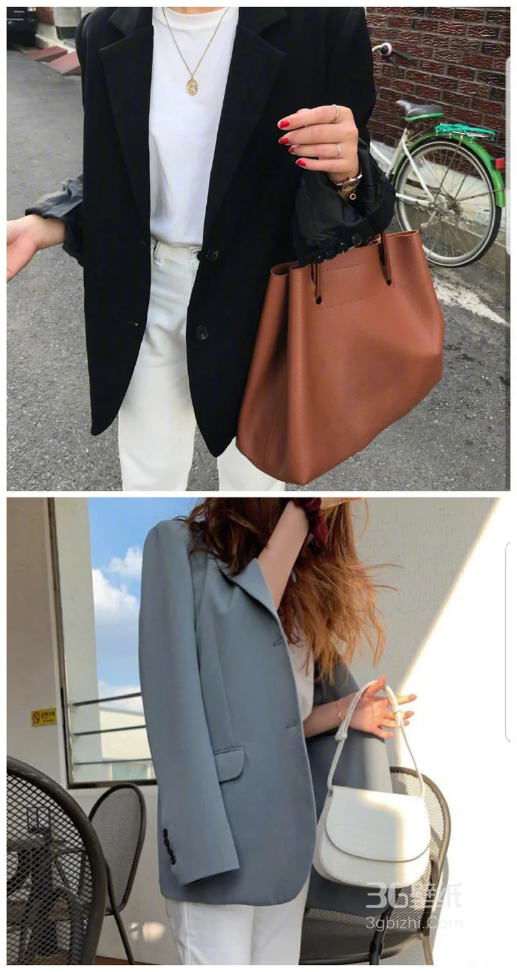 秋季女生小西服如何搭配大全7