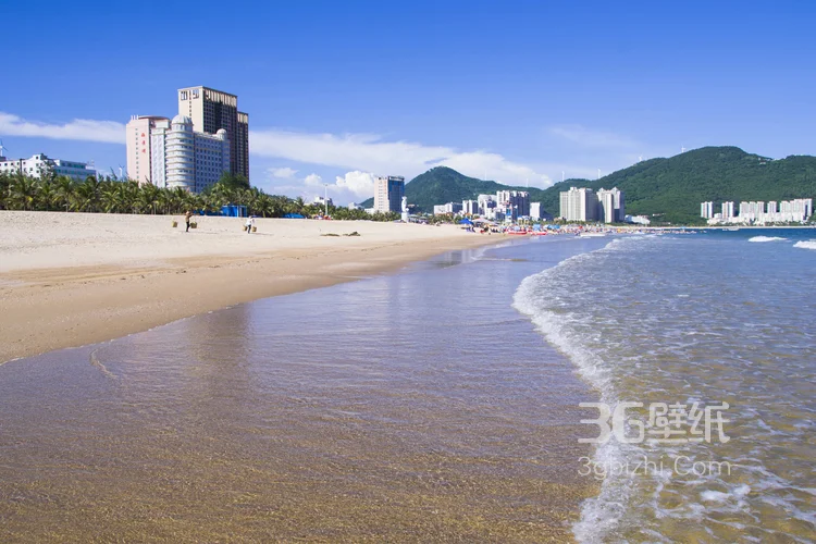 广东广州的南沙大角山海滨公园风景图片2