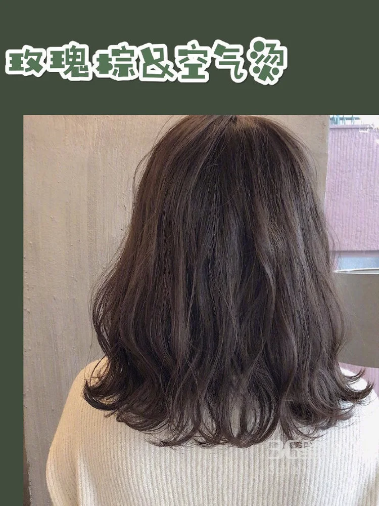 空气卷发型，卷发发型与发色的搭配图片7