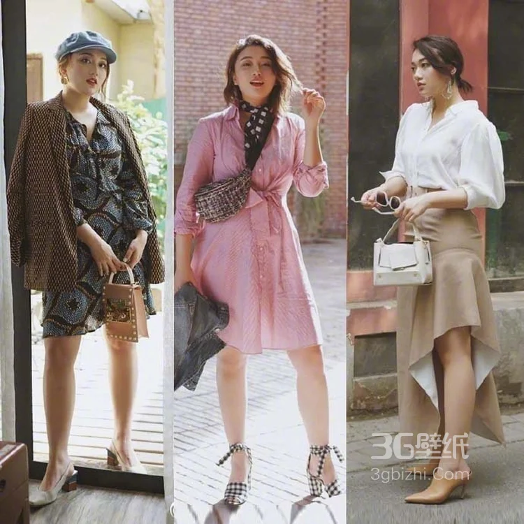 长裙，衬衫，短裤等潮流女性秋季新搭配图片8