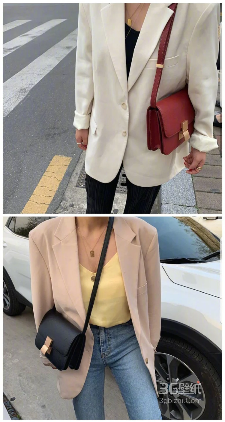 秋季女生小西服如何搭配大全2