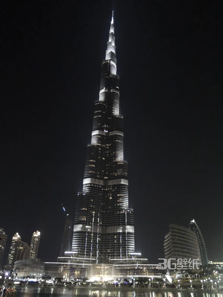 土豪国家迪拜地标建筑哈利法塔图片5