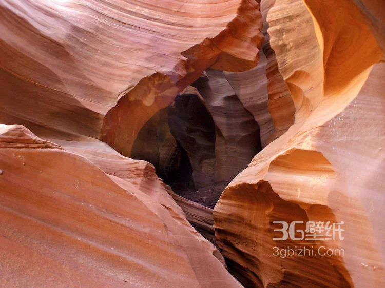 奇幻自然峡谷美国亚利桑纳州羚羊峡谷高清图片11