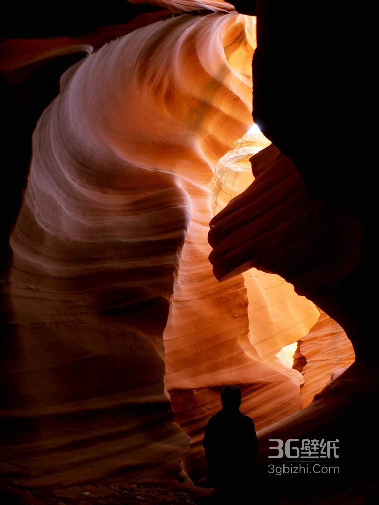 奇幻自然峡谷美国亚利桑纳州羚羊峡谷高清图片12