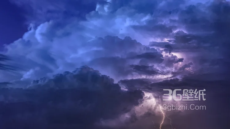 高清闪电，雷暴等自然景象图片5