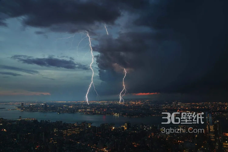 高清闪电，雷暴等自然景象图片6