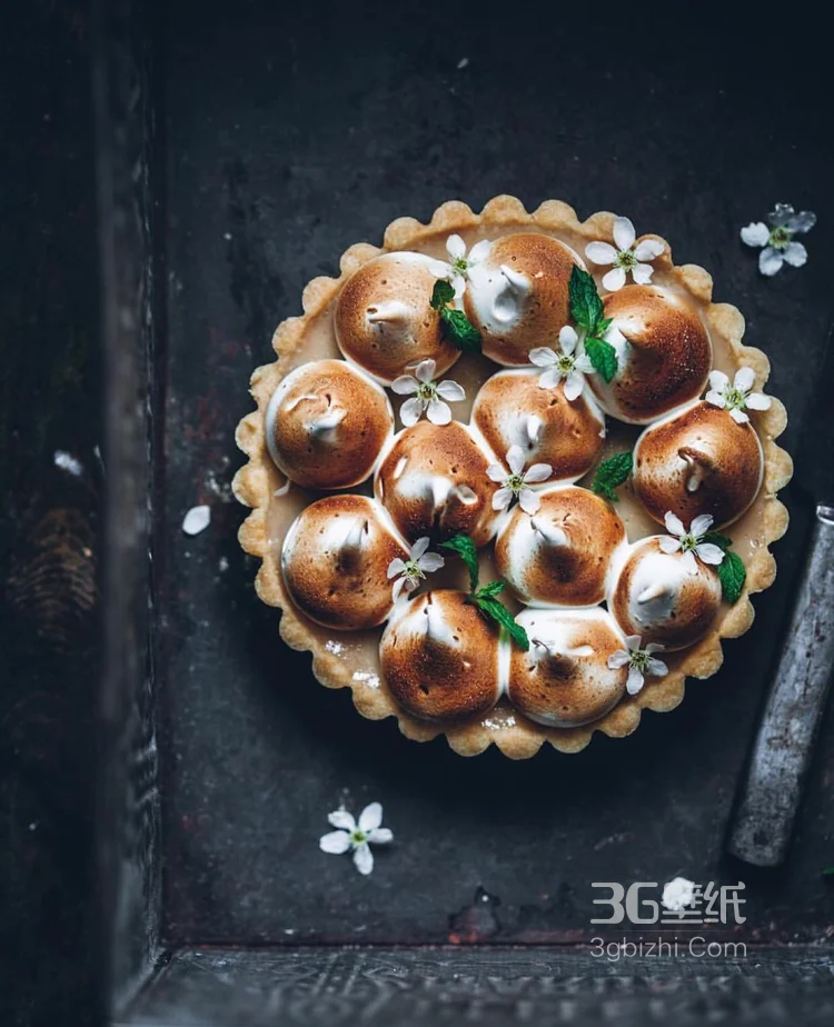 美味的巧克力蛋糕美食唯美摄影图片2