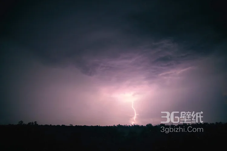 高清闪电，雷暴等自然景象图片3