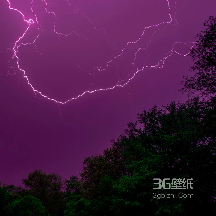 高清闪电，雷暴等自然景象图片9
