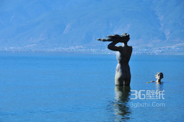 国内热门旅游地大理“洱海”高清图片5