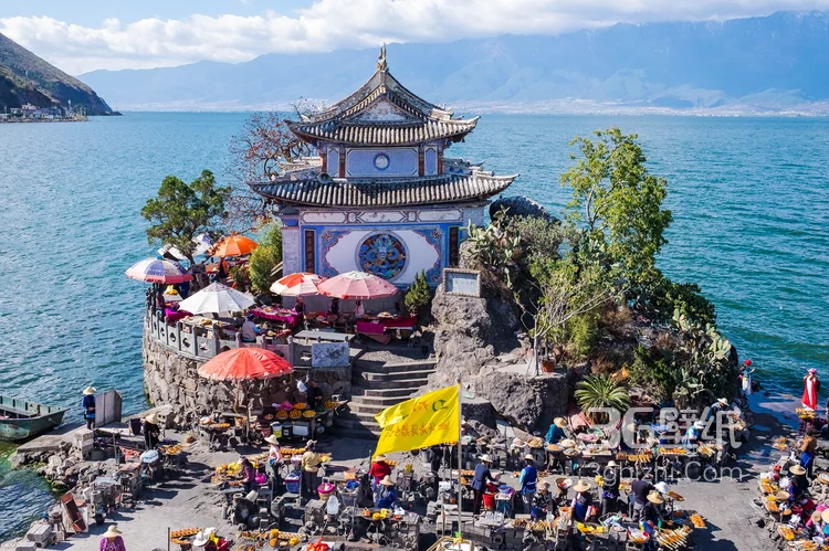 拍摄于云南大理洱海的各个景点风景图片7